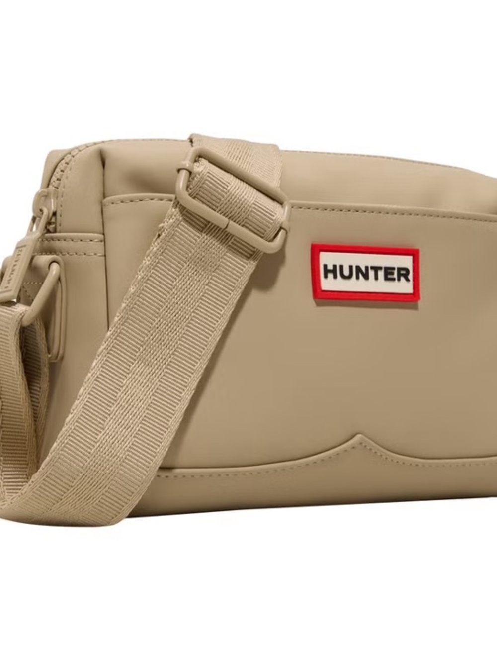 NEW Hunter Neutral Beige Unisex Everyday Crossbody Water Resistant Belt Bag